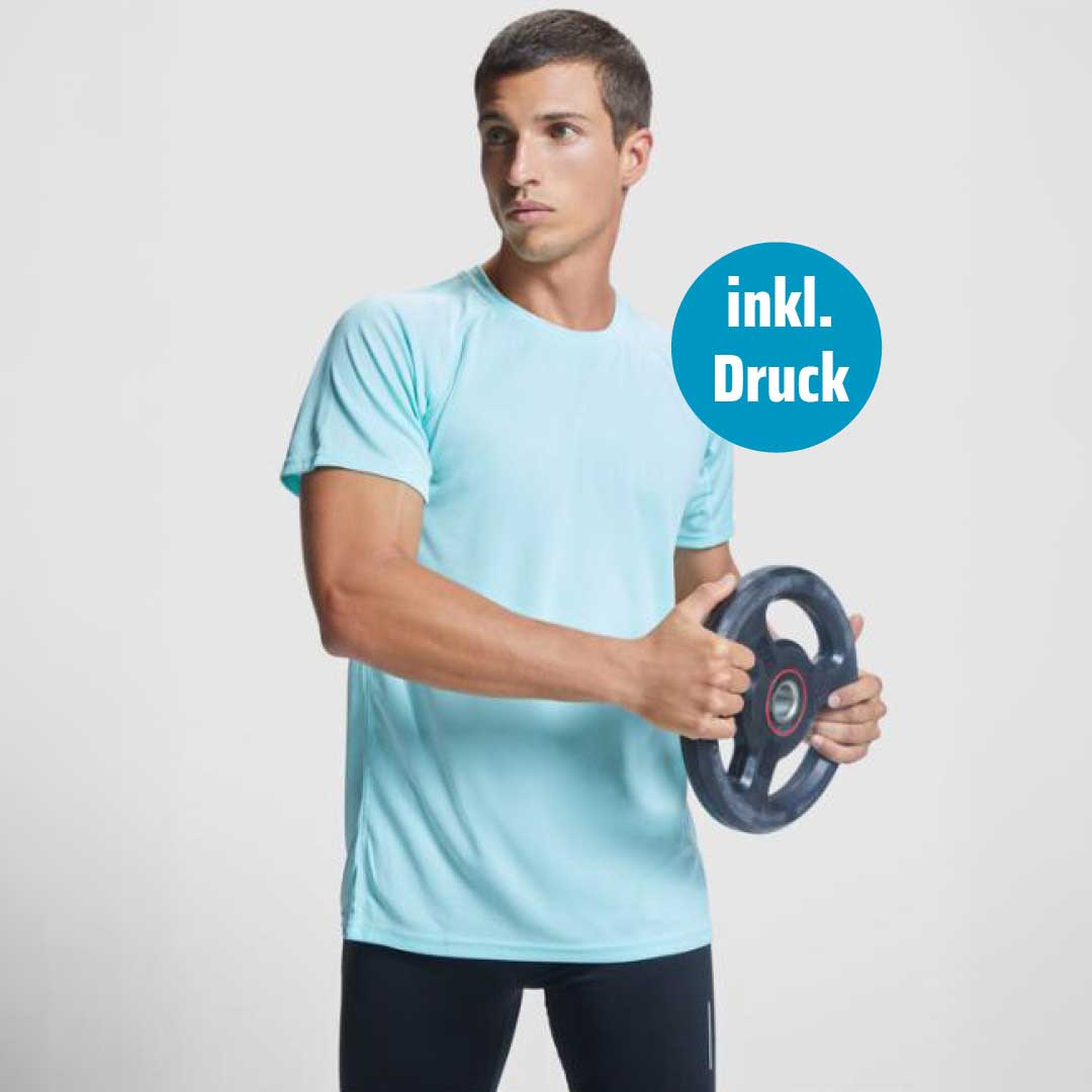 Laufshirt Bahrain mit bedrucktem Firmenlogo
