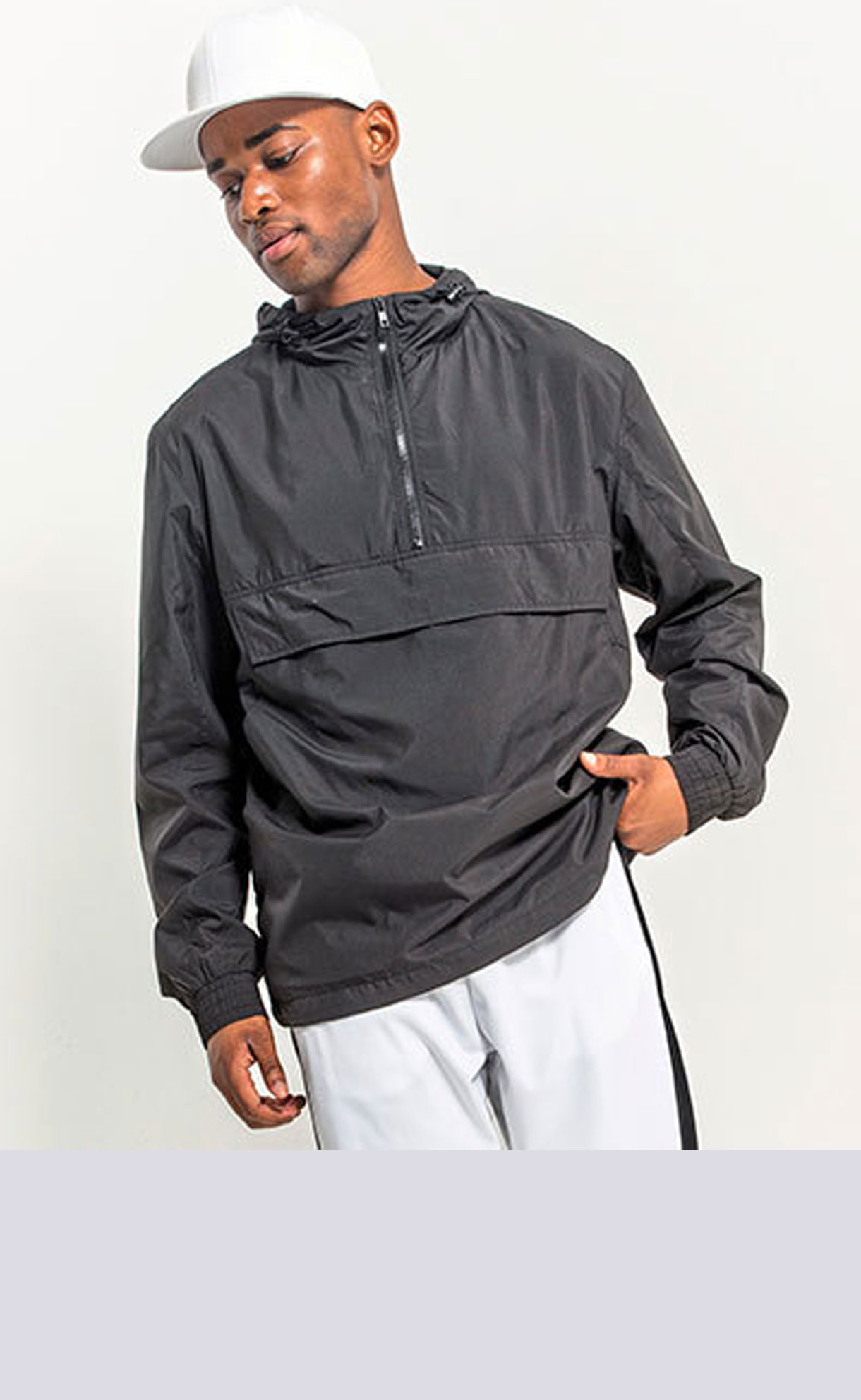 Pull Over Jacket für Firmenevents mit Firmenlogo